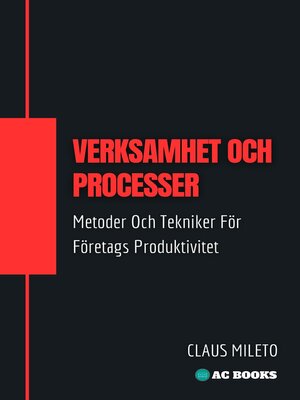 cover image of Verksamhet Och Processer